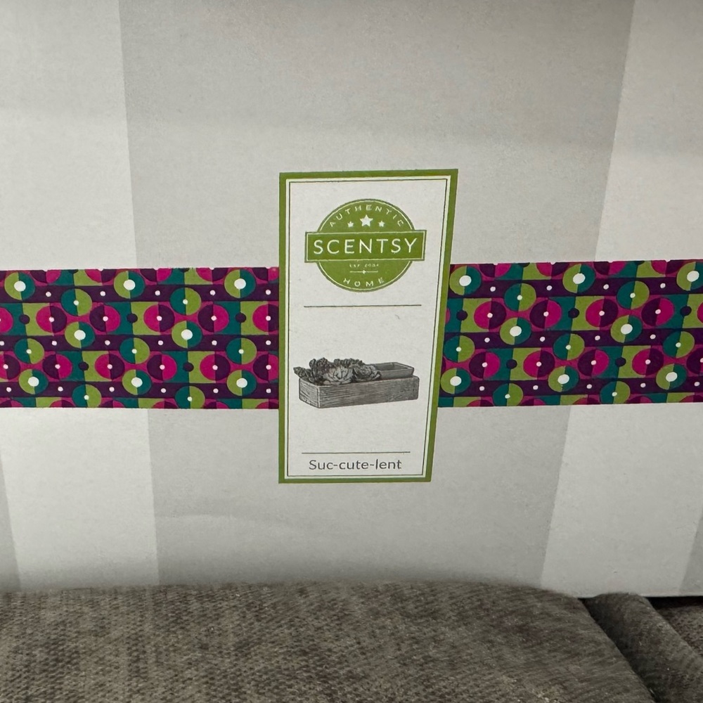 Succulent scentsy warmer